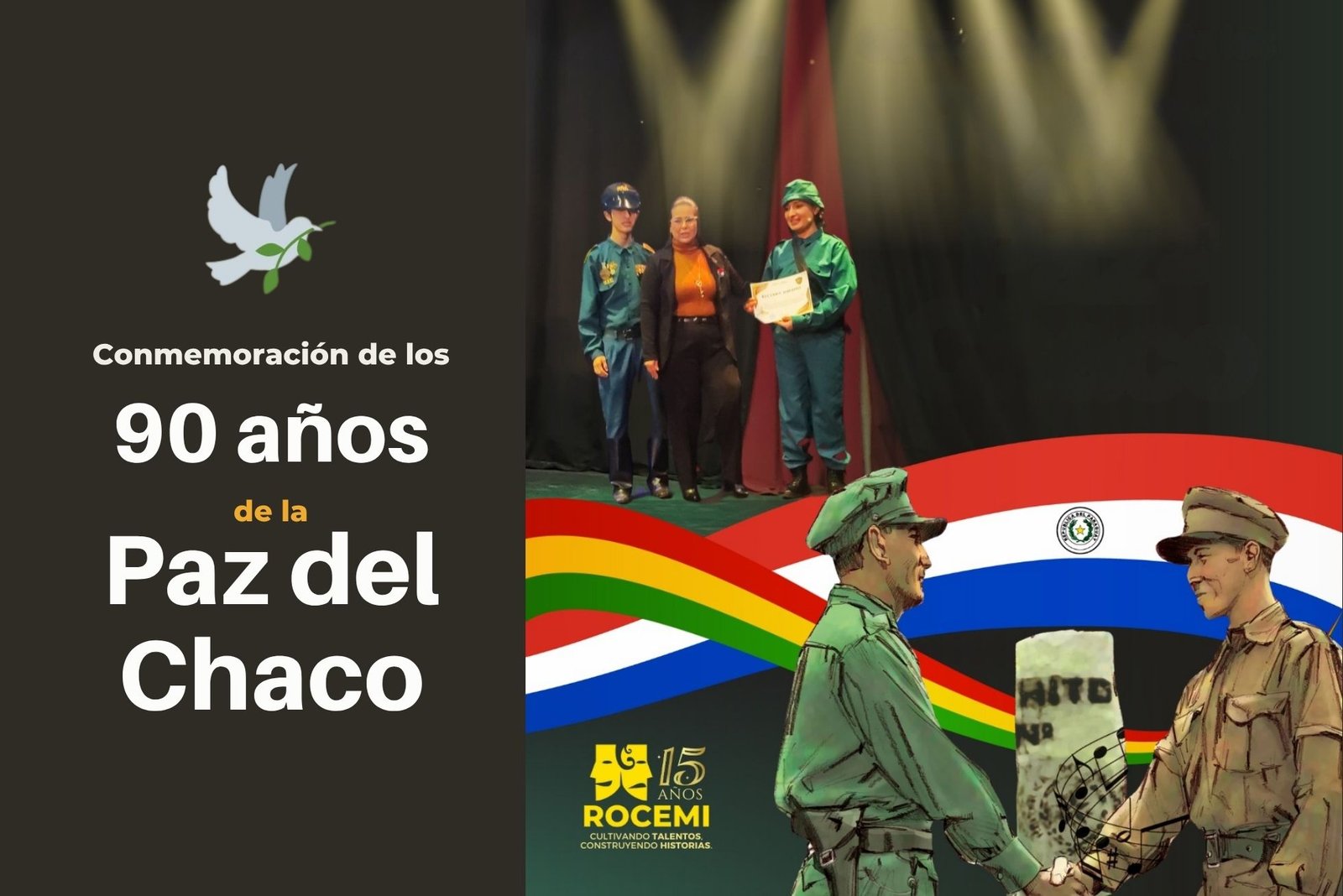 ROCEMI conmemora 90 años de la Paz del Chaco